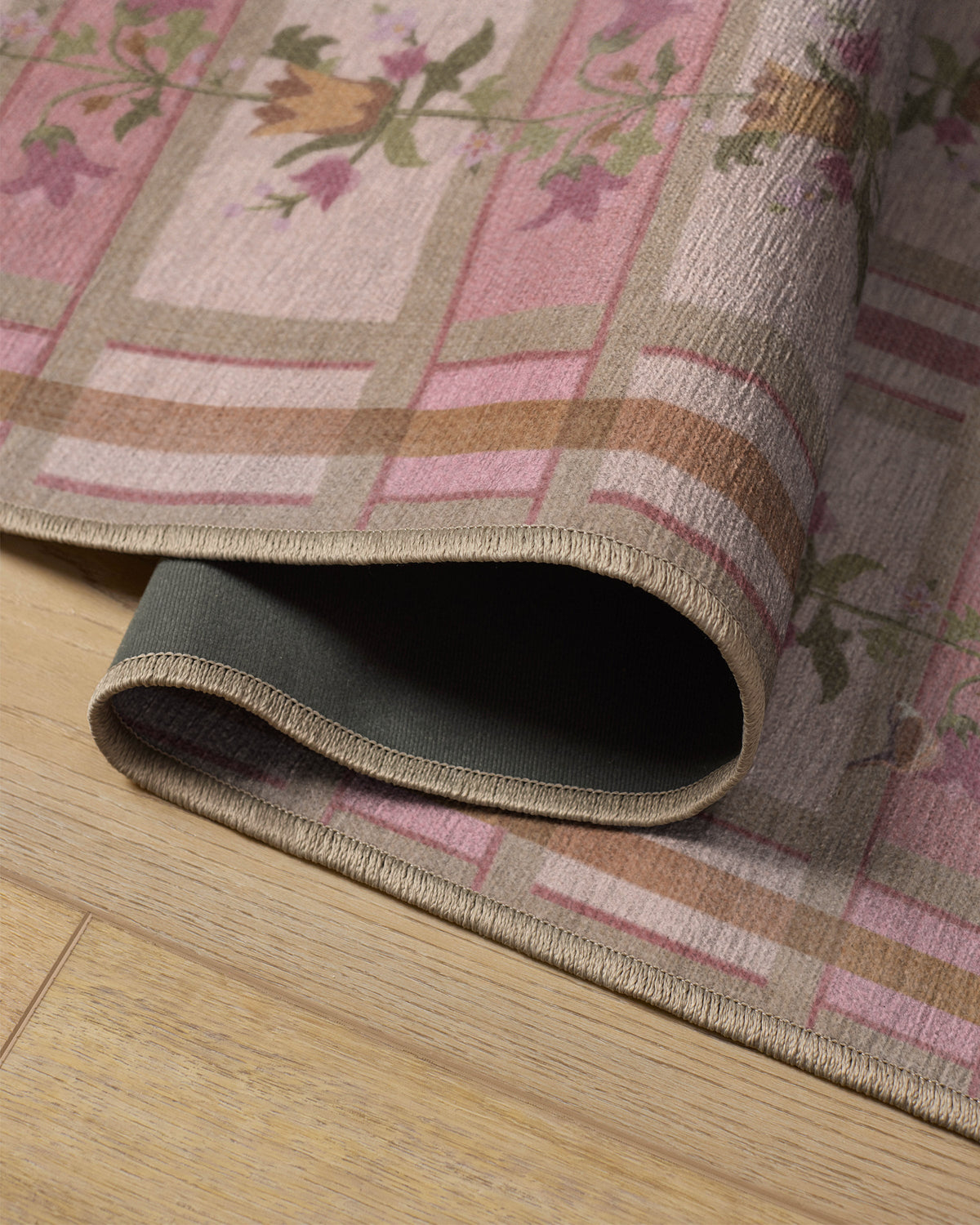 Quinnlyn Rose Multicolor Flatwoven Rug