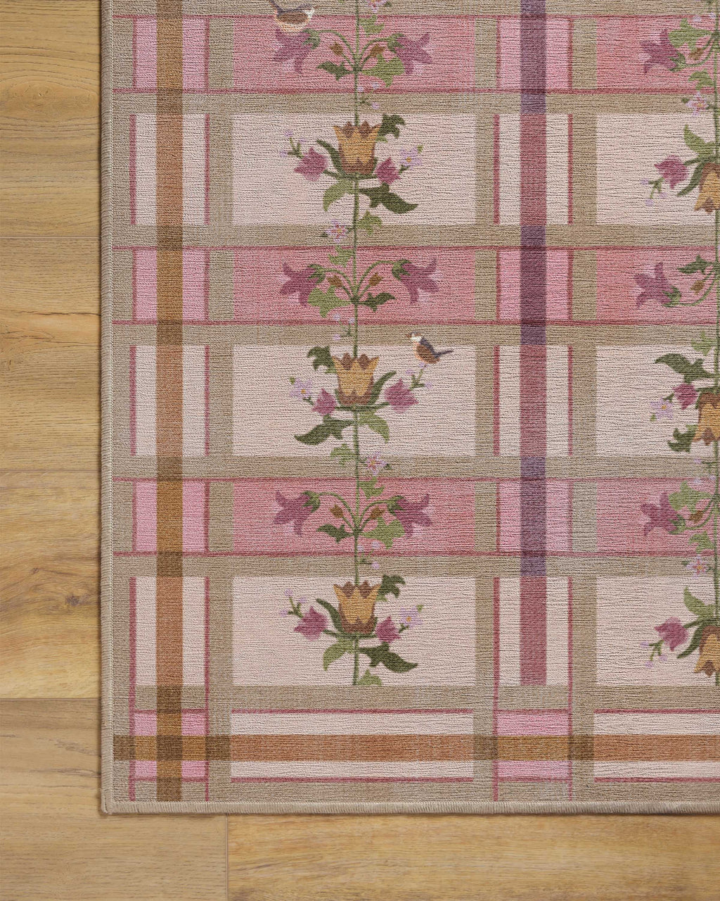 Quinnlyn Rose Multicolor Flatwoven Rug