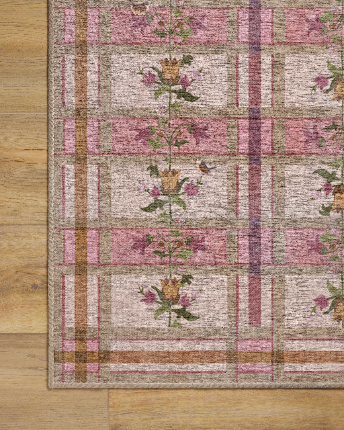 Quinnlyn Rose Multicolor Flatwoven Rug