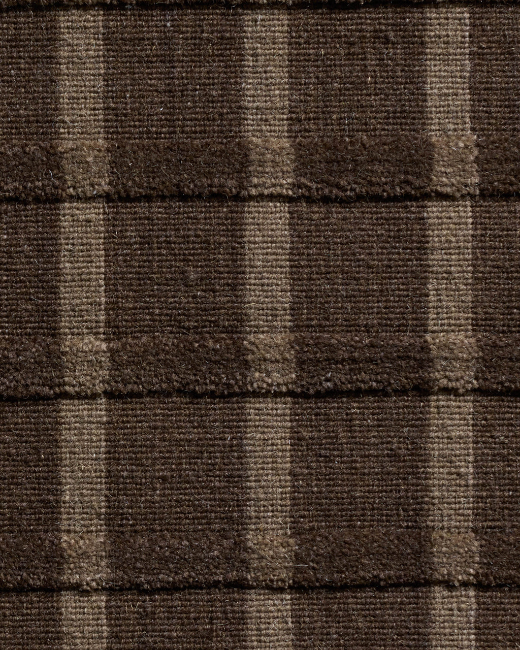 Rainier Brown & Tan Wool Rug