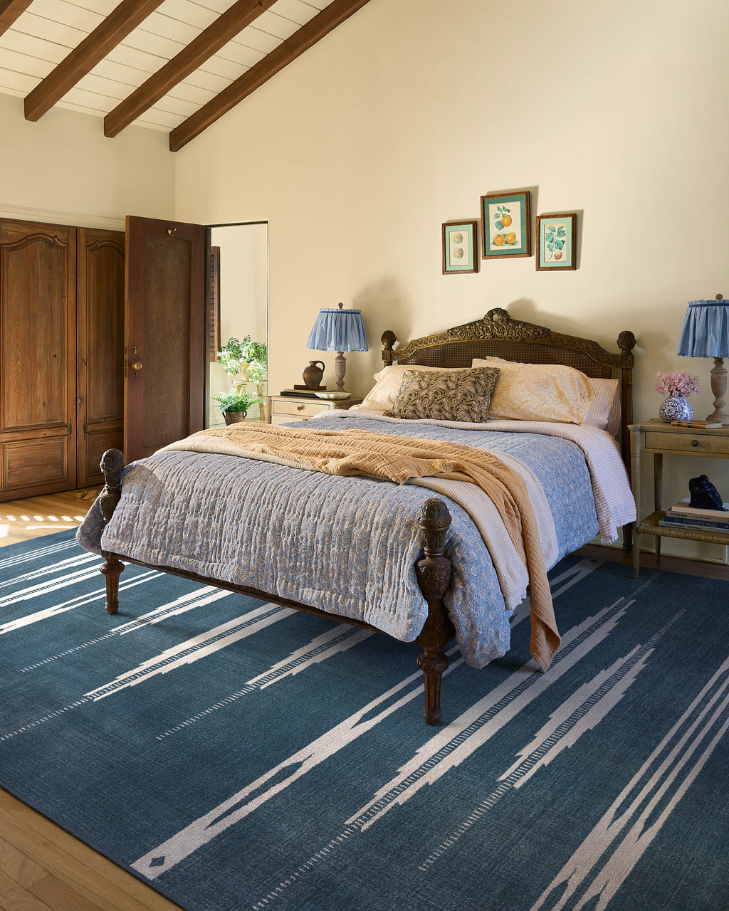 Raye Indigo & Ivory Rug