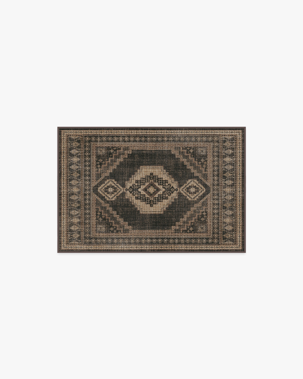 Rayne Charcoal & Tan Rug
