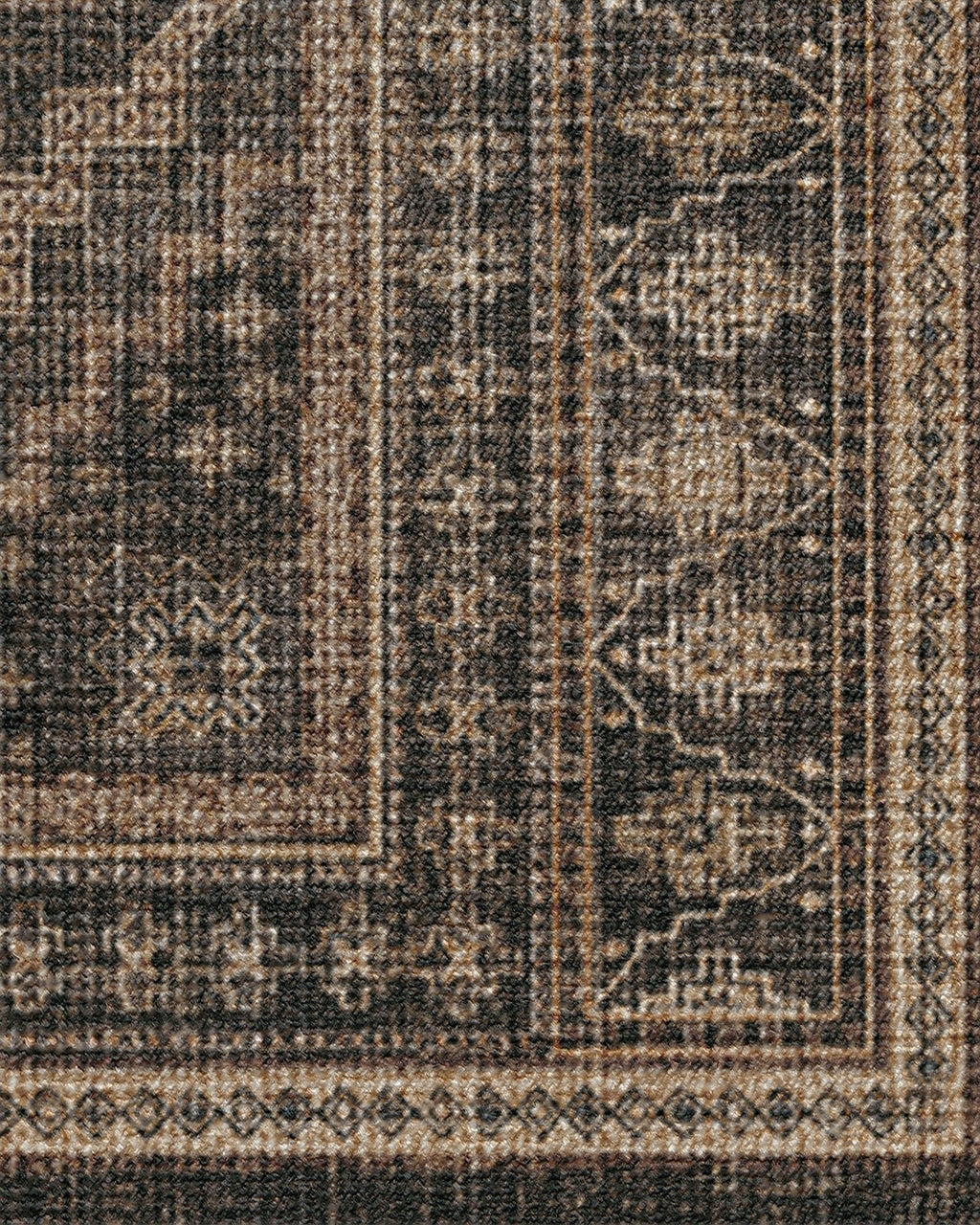 Rayne Charcoal & Tan Rug