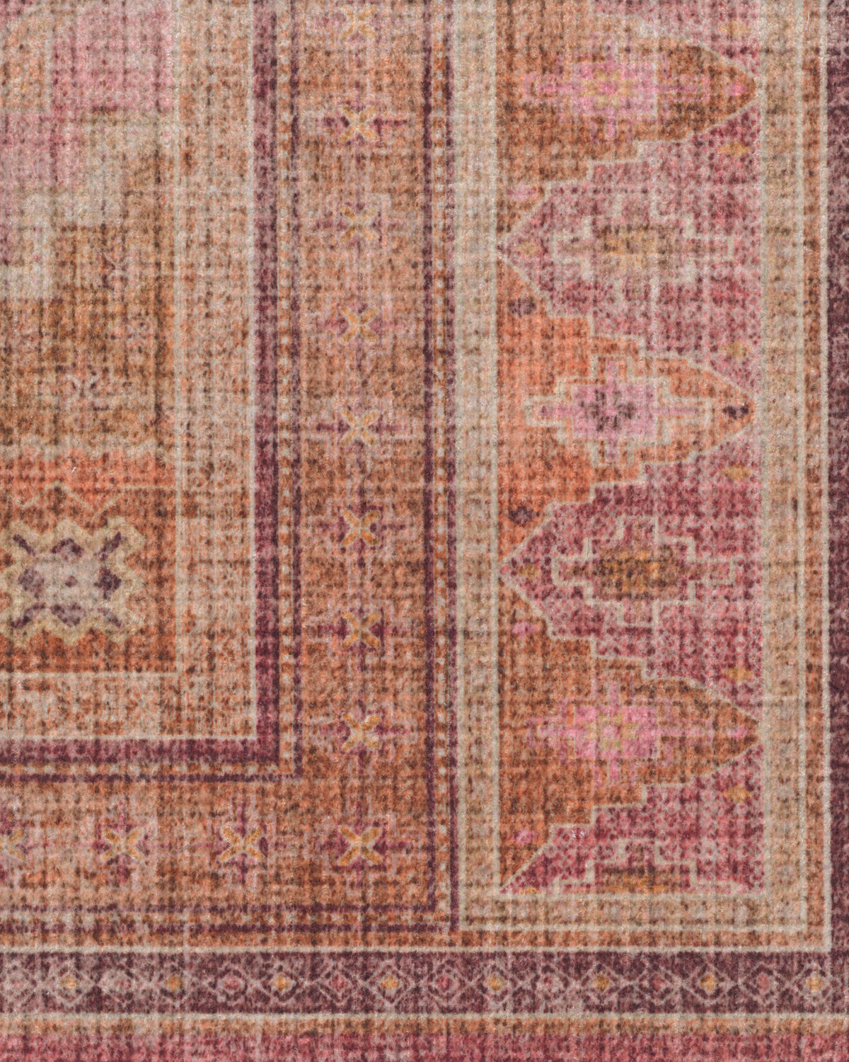 Rayne Pink & Orange Rug