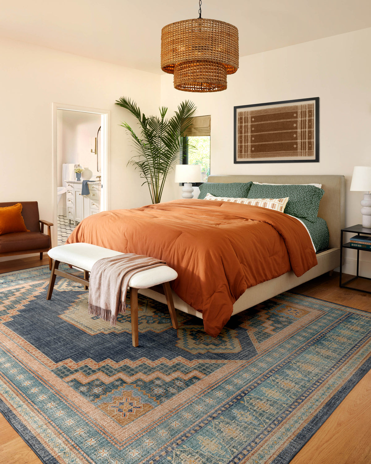 Rayne Soft Navy Rug