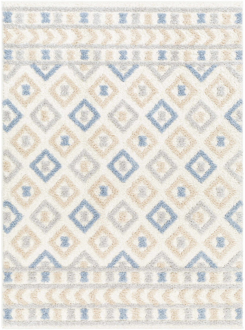 Eivin Pink & Blue Area Rug - Clearance