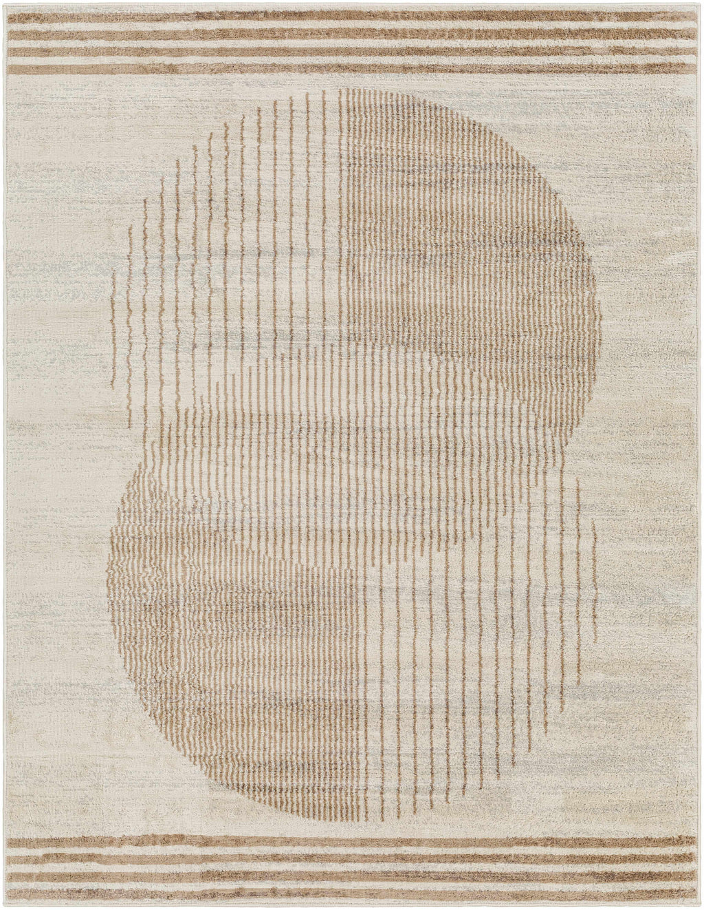 Zeke Geometric Nutmeg Rug - Clearance