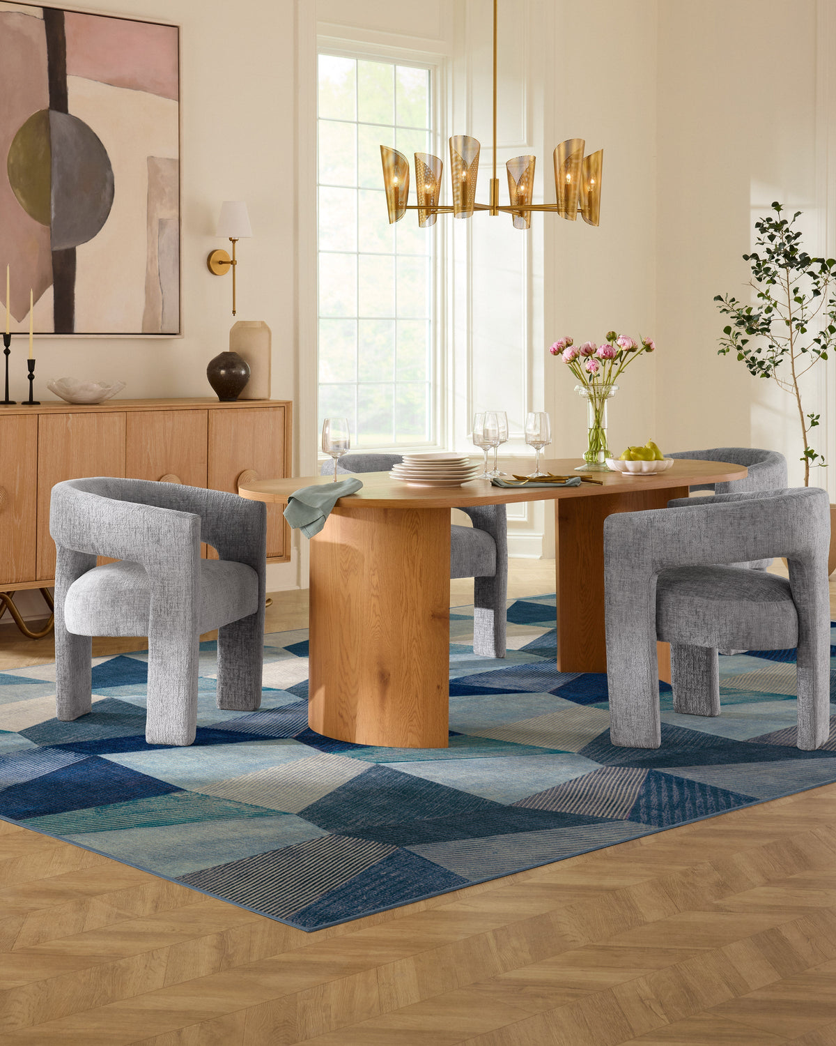 Rhea Blue Rug