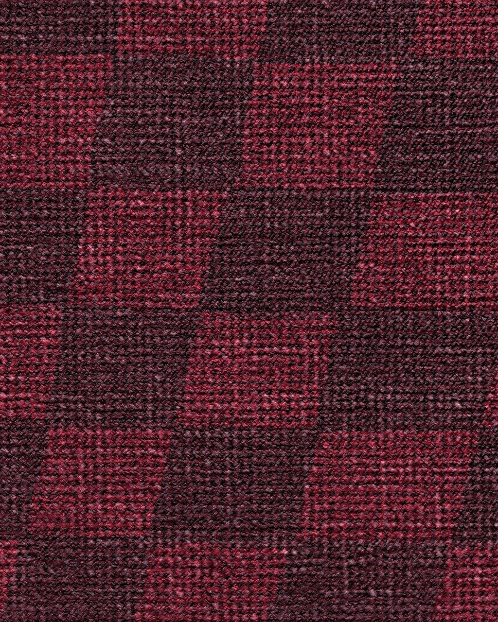 Ricardo Checkerboard Burgundy Rug by Humberto Leon