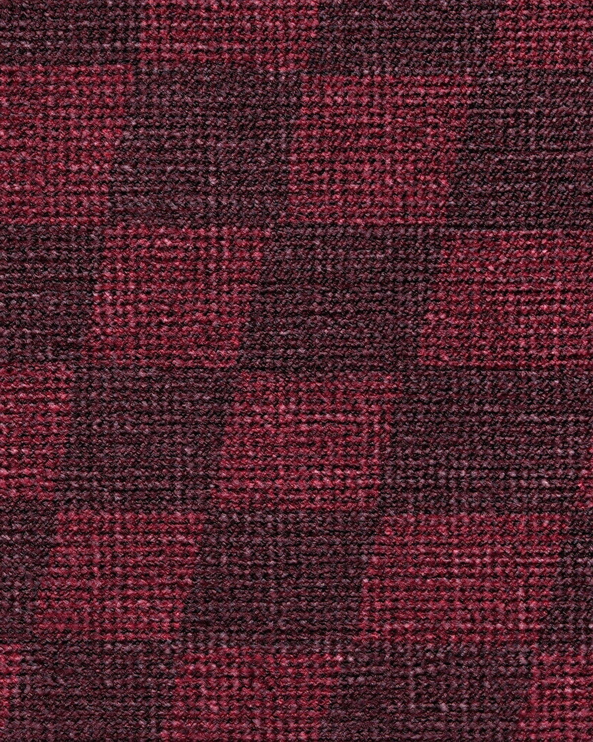 Ricardo Checkerboard Burgundy Rug by Humberto Leon