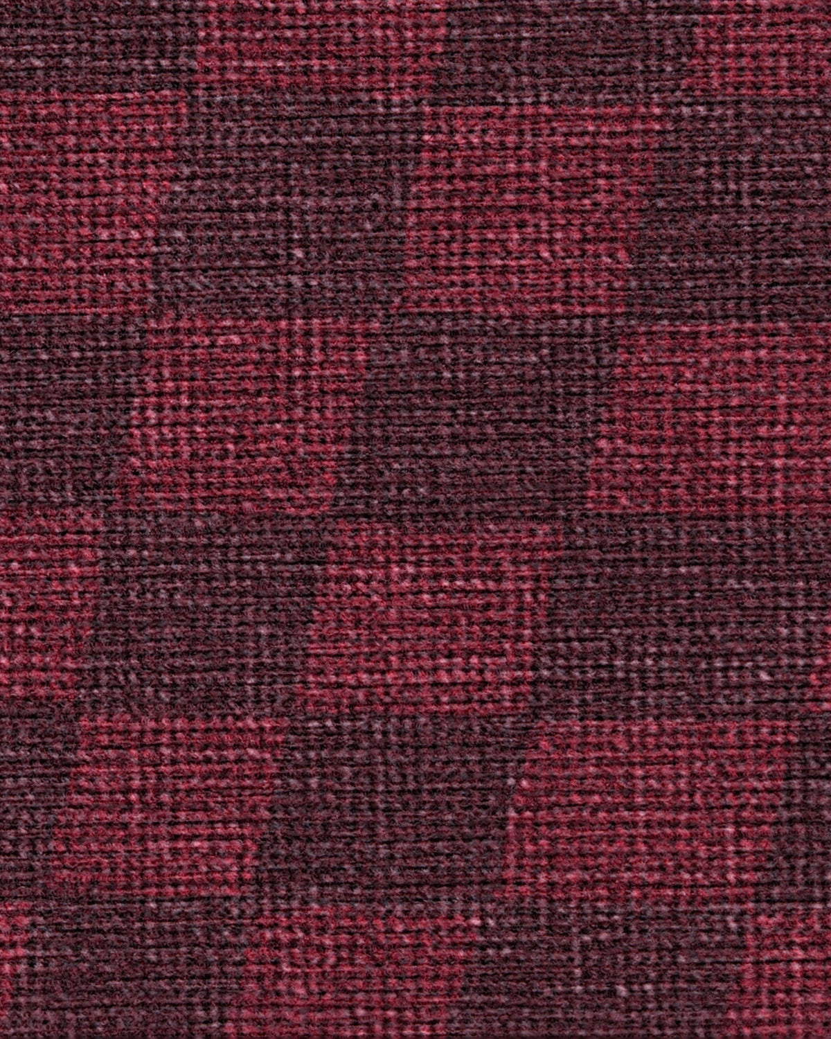 Ricardo Checkerboard Burgundy Flatwoven Rug by Humberto Leon