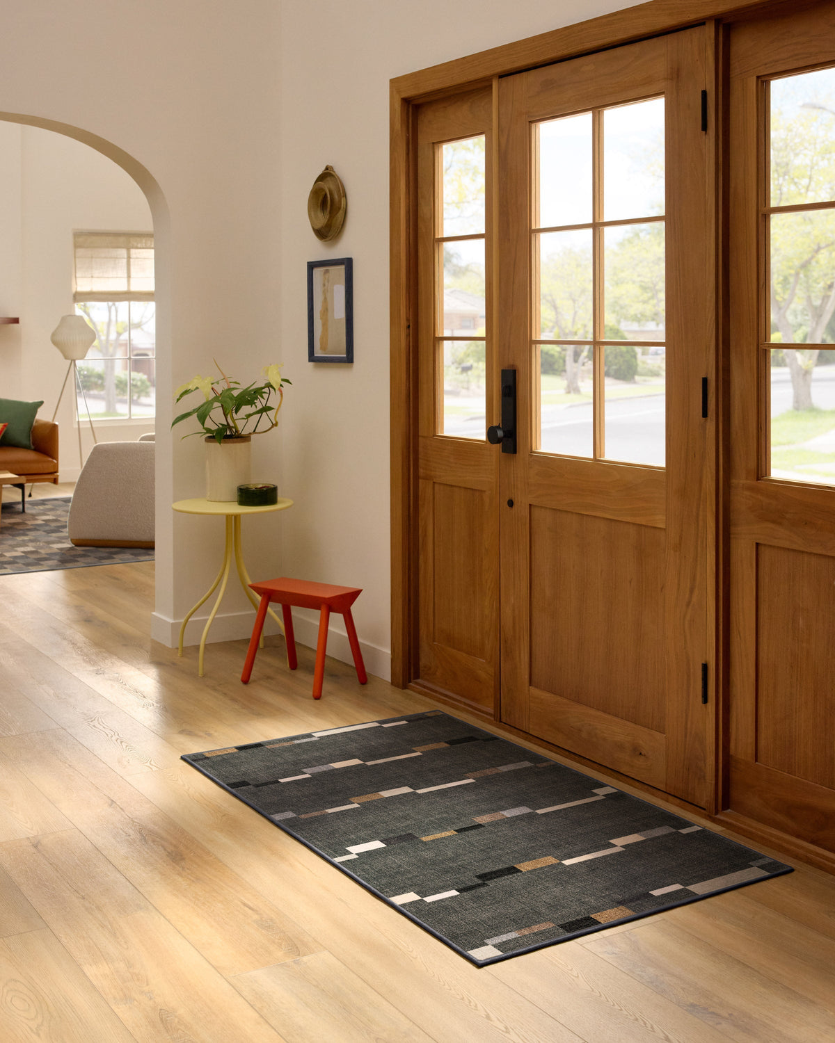 Rift Charcoal Rug