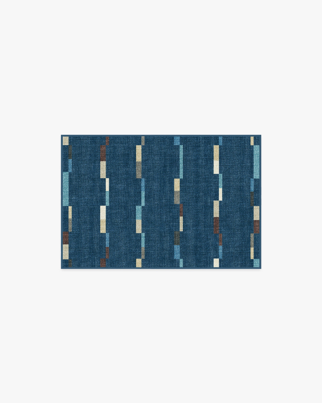 Rift Navy Flatwoven Rug