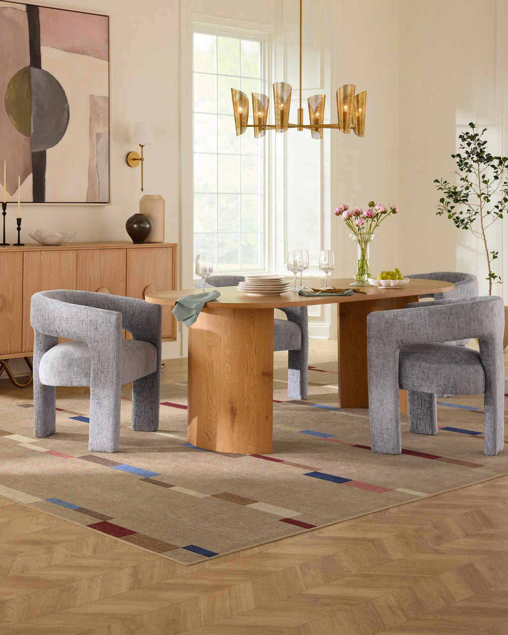 Rift Taupe Rug