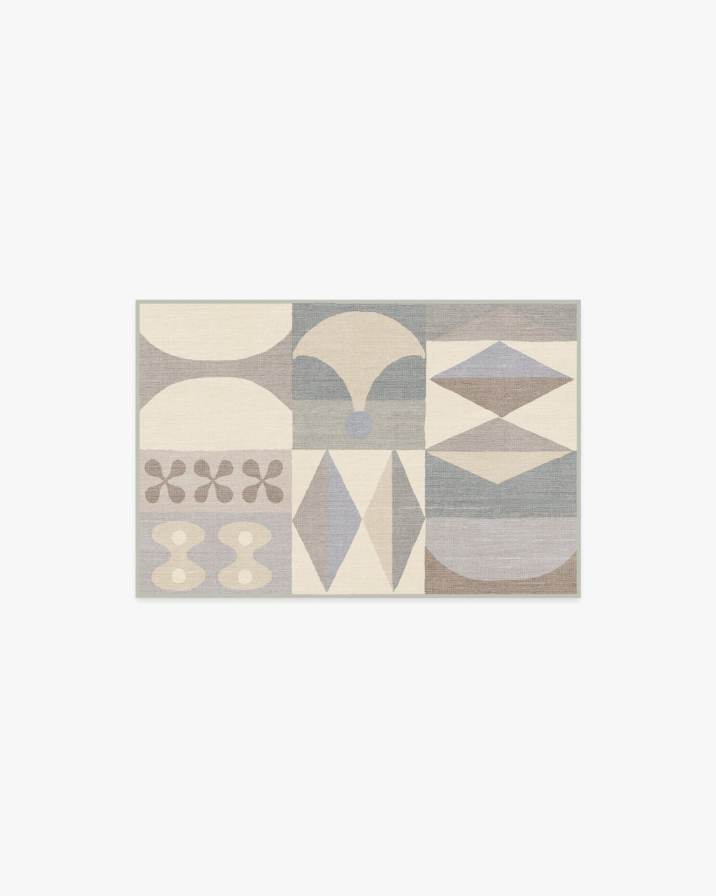 Rio Grey Flatwoven Rug by Jonathan Adler