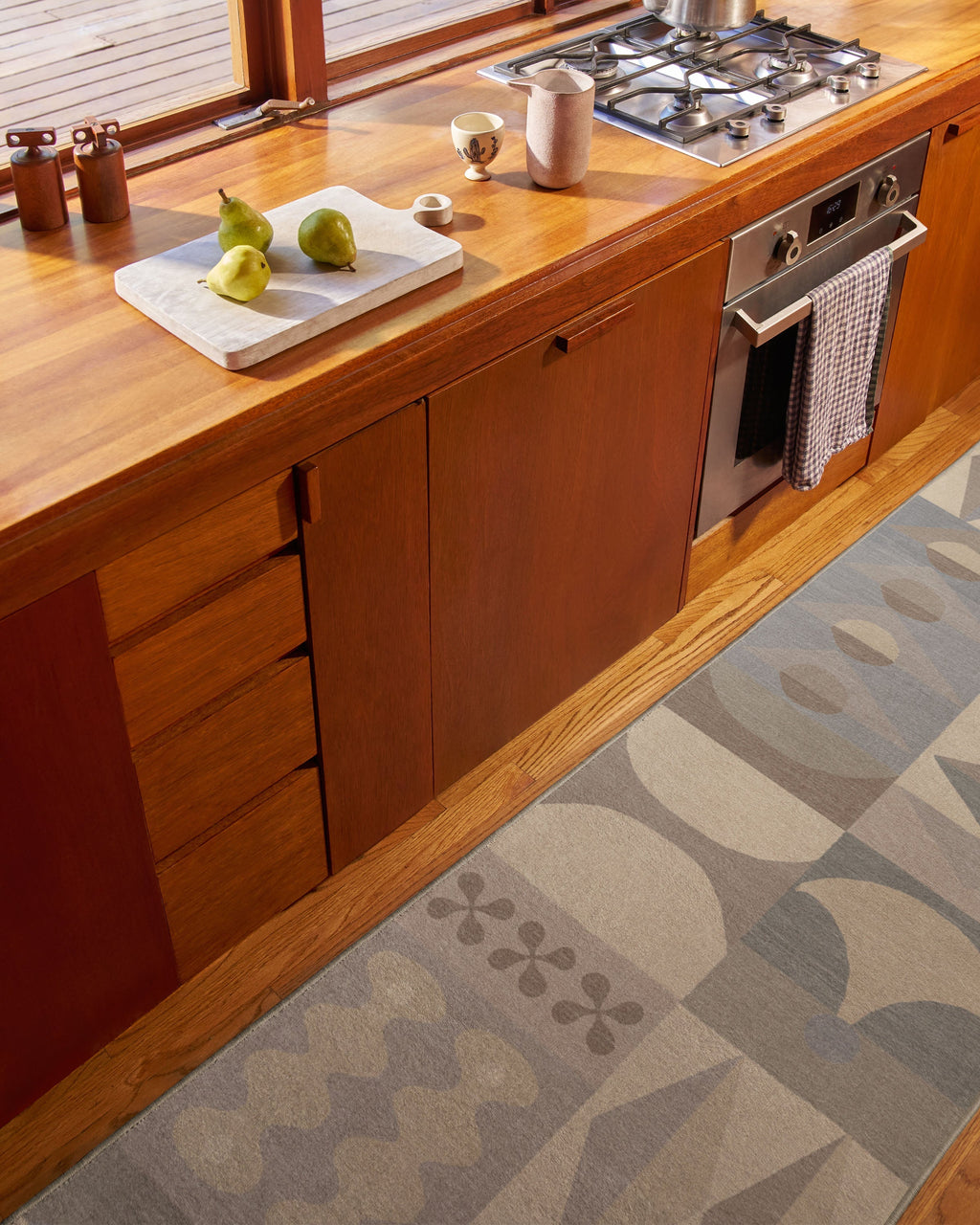Rio Grey Flatwoven Rug by Jonathan Adler
