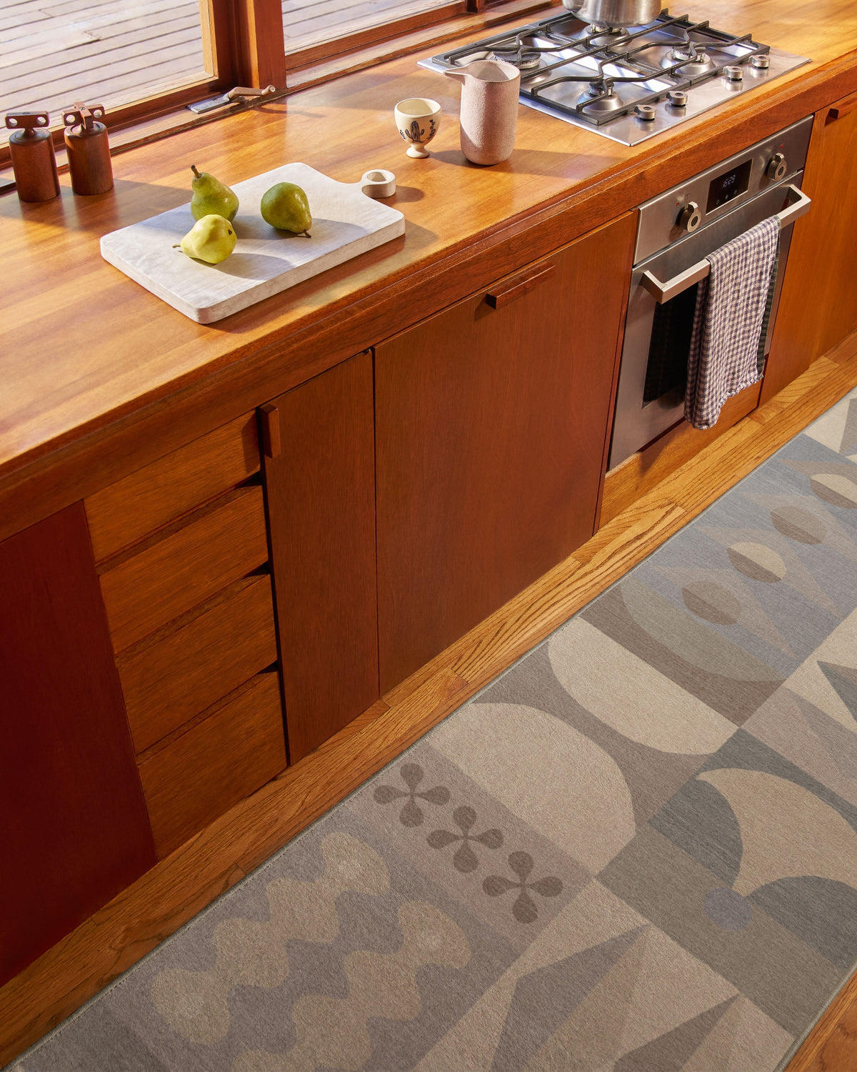 Rio Grey Flatwoven Rug by Jonathan Adler