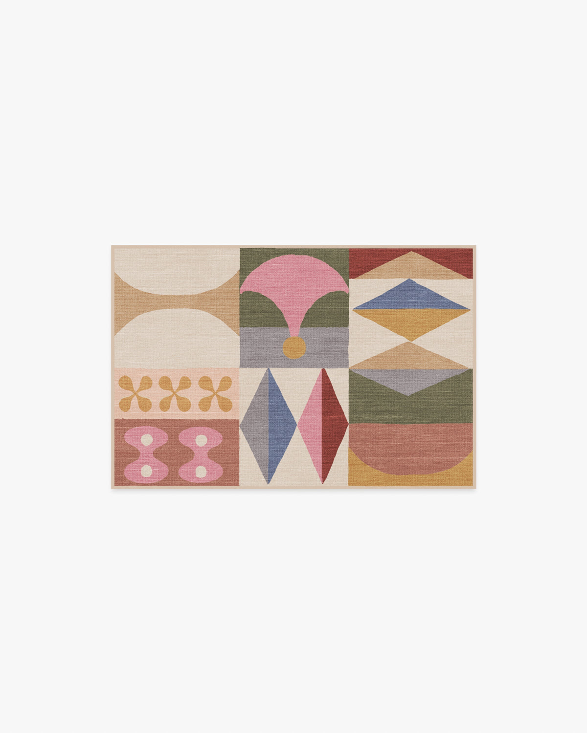 Rio Multicolor Rug by Jonathan Adler