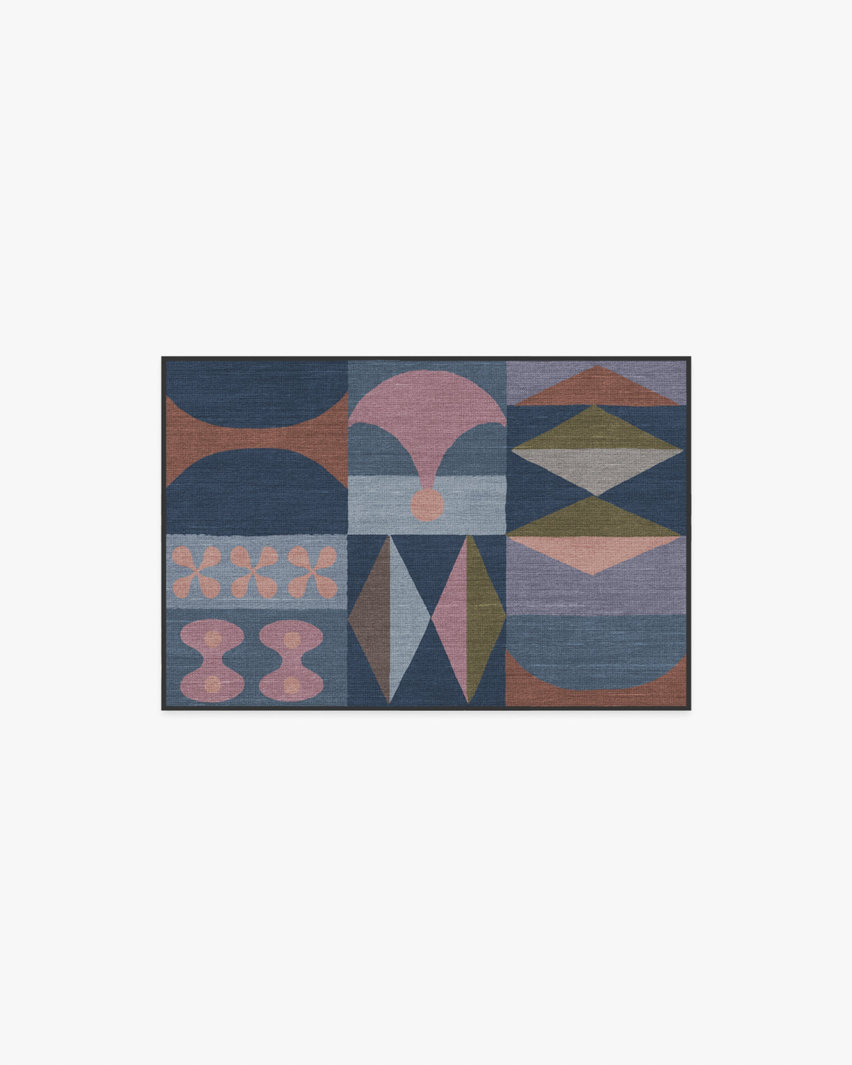 Rio Navy Rug by Jonathan Adler