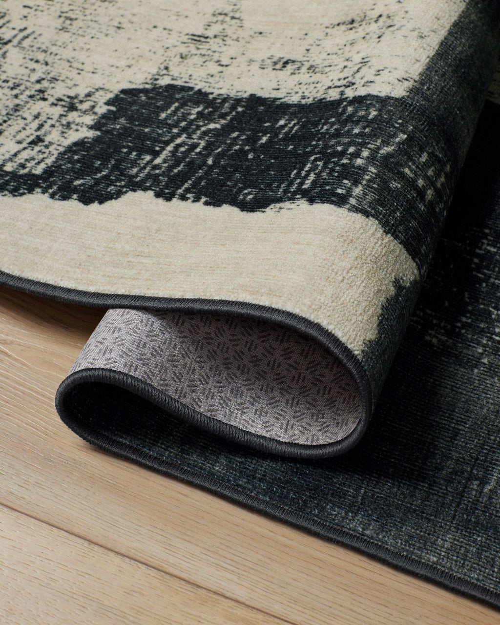 Riven Charcoal & Cream Rug