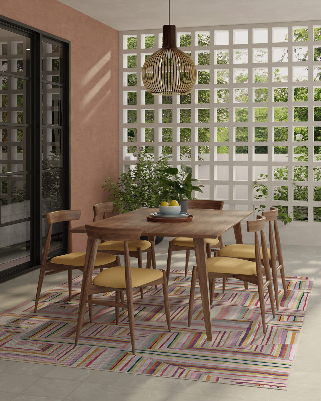 Riviera Multicolor Outdoor Rug