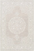 Roessleville Cream Wool Area Rug