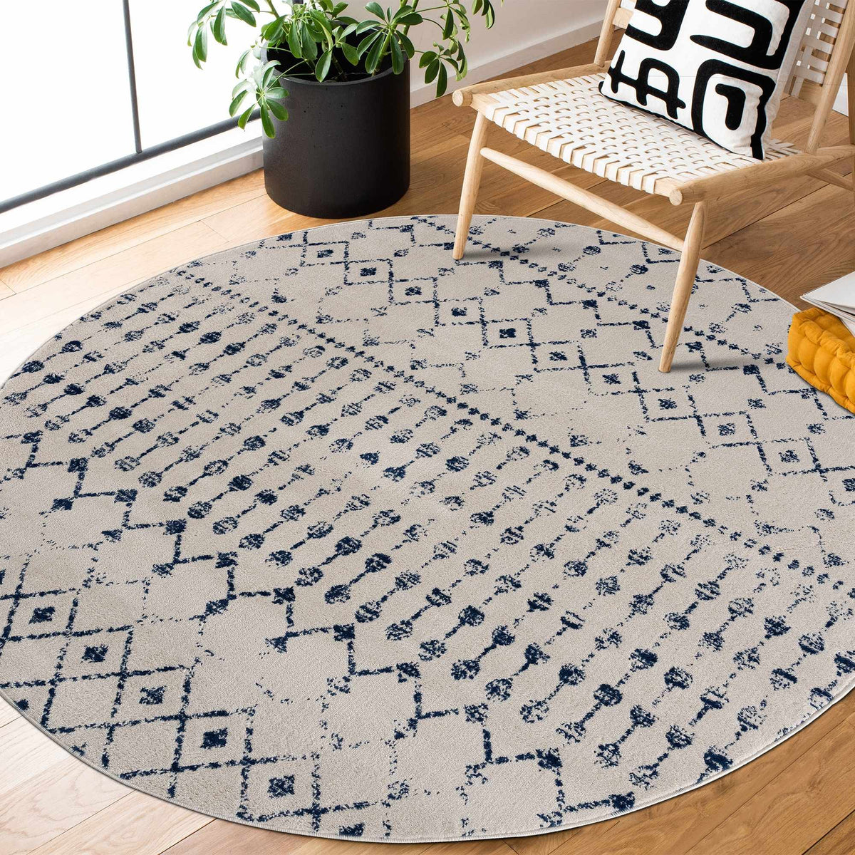 Tigrican Blue 2332 Area Rug - Clearance