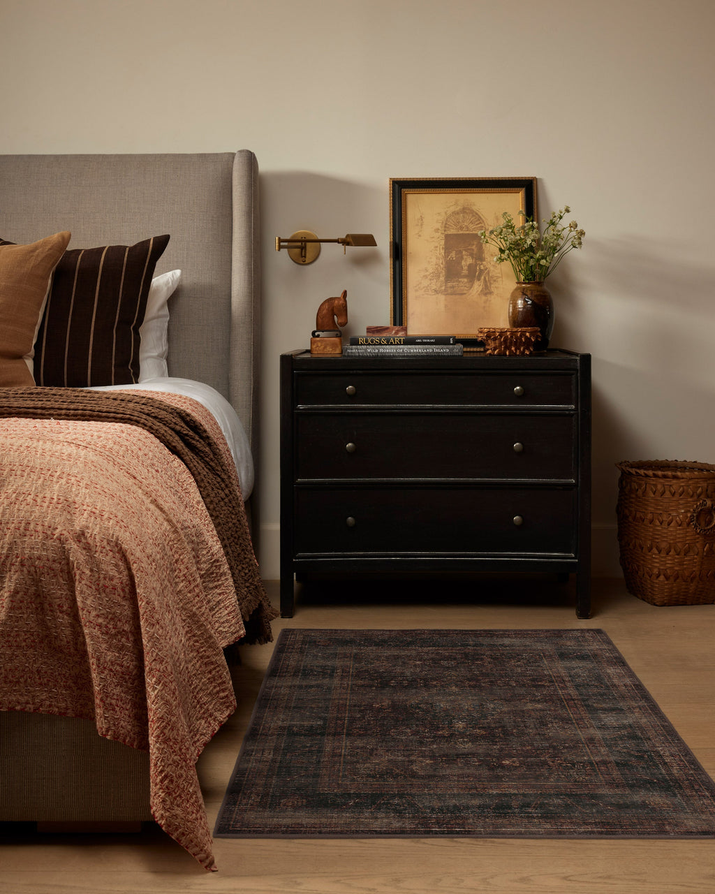 Rowan Bordeaux Flatwoven Rug