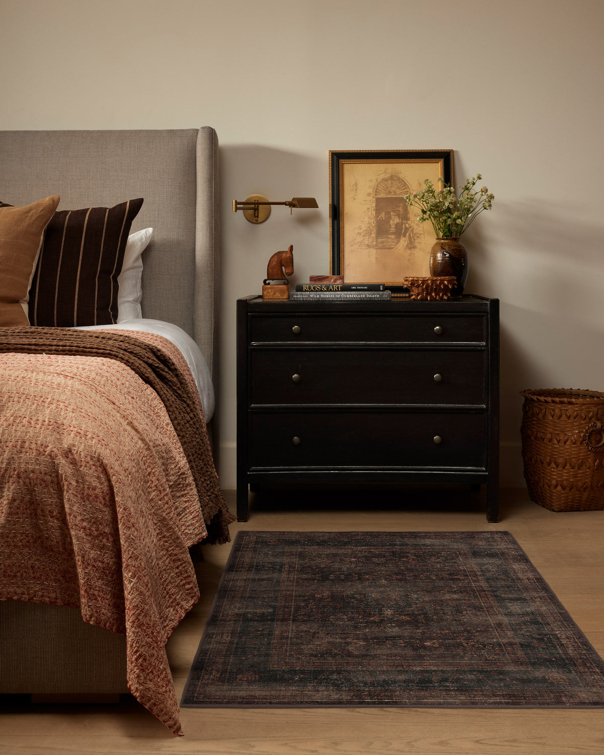 Rowan Bordeaux Flatwoven Rug