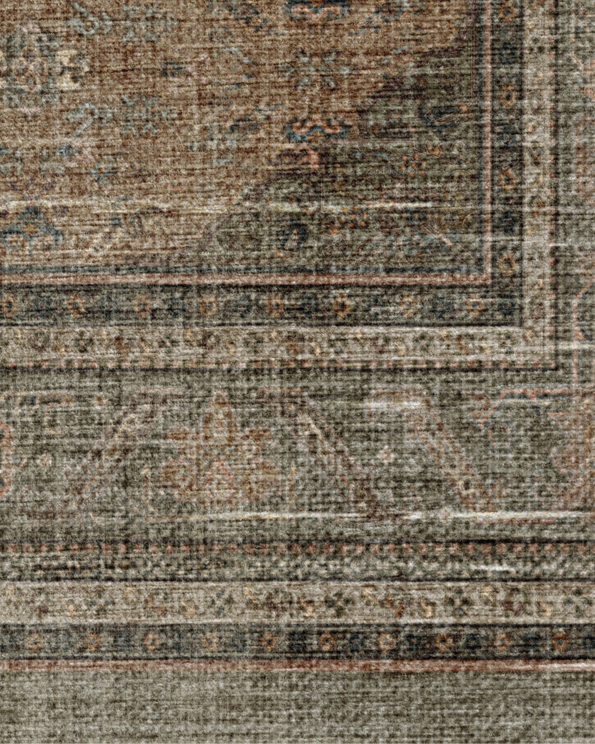 Rowan Stone & Soft Clay Flatwoven Rug