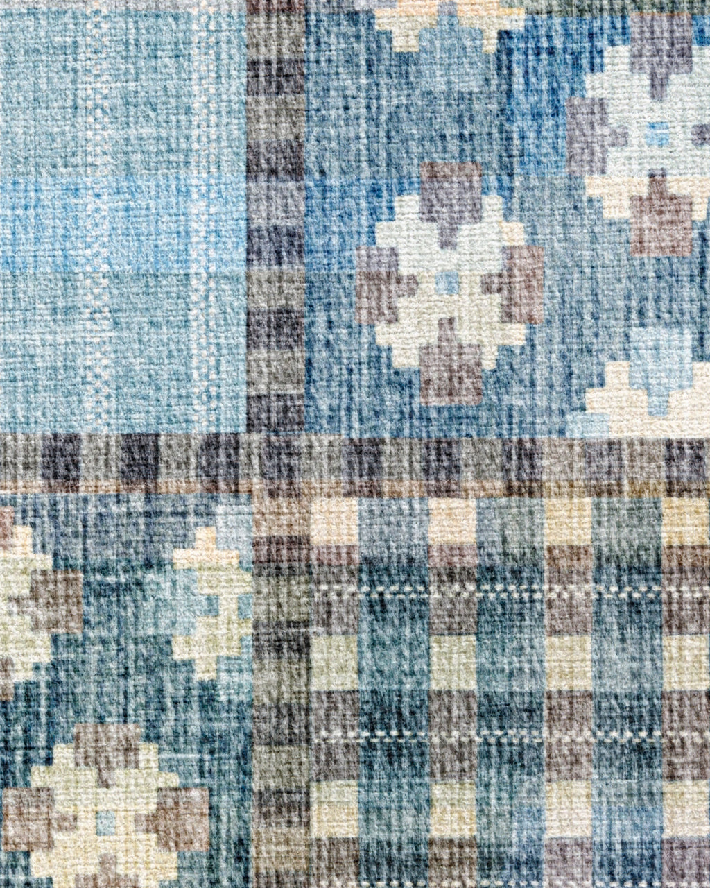 Rowley Blue Flatwoven Rug
