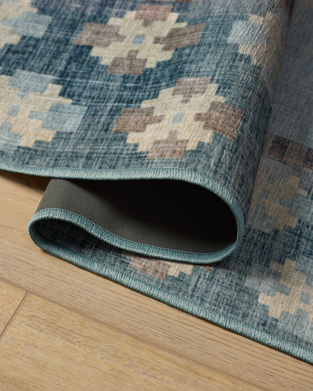Rowley Blue Flatwoven Rug