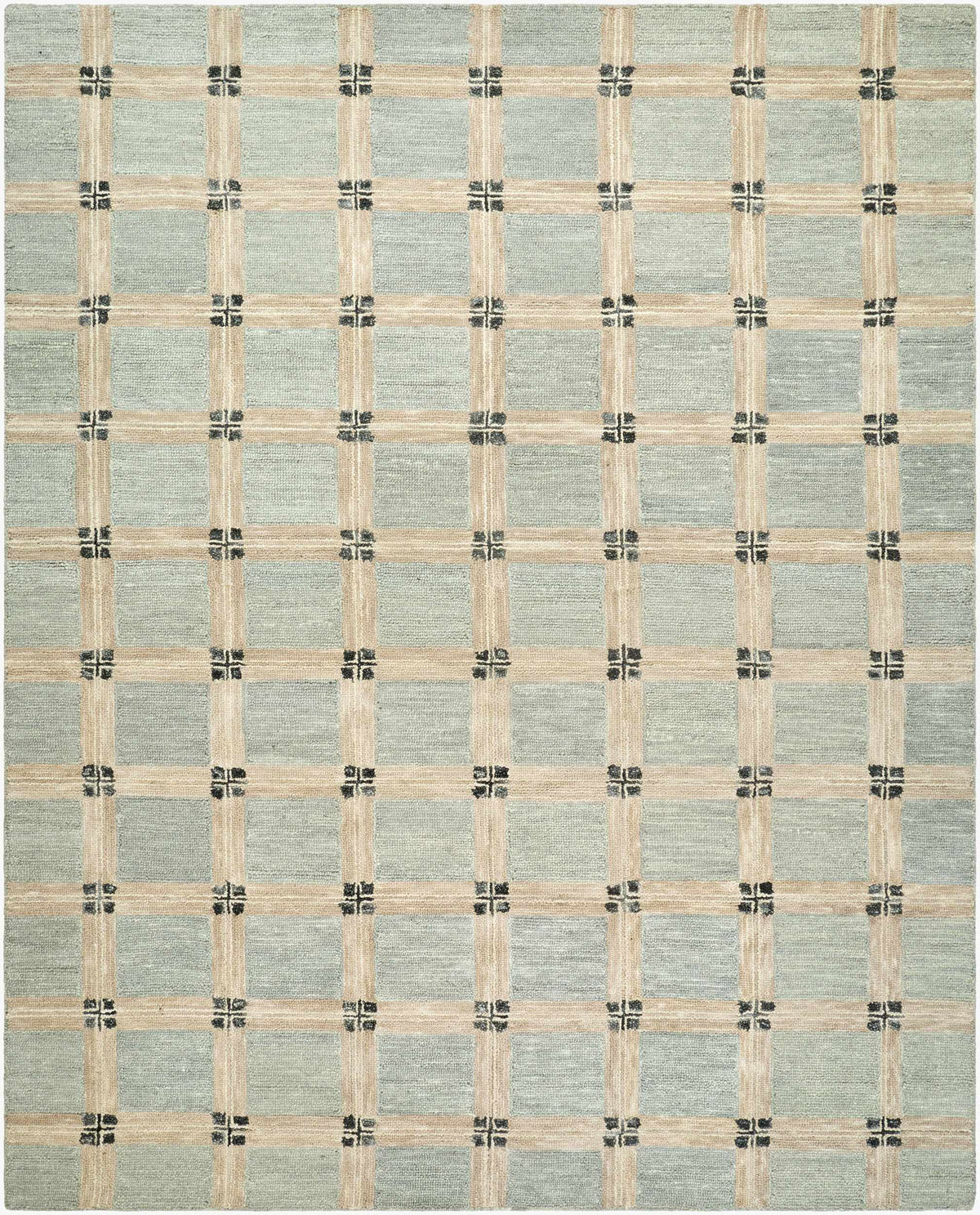Gracja Modern Art Deco Handmade Area Rug