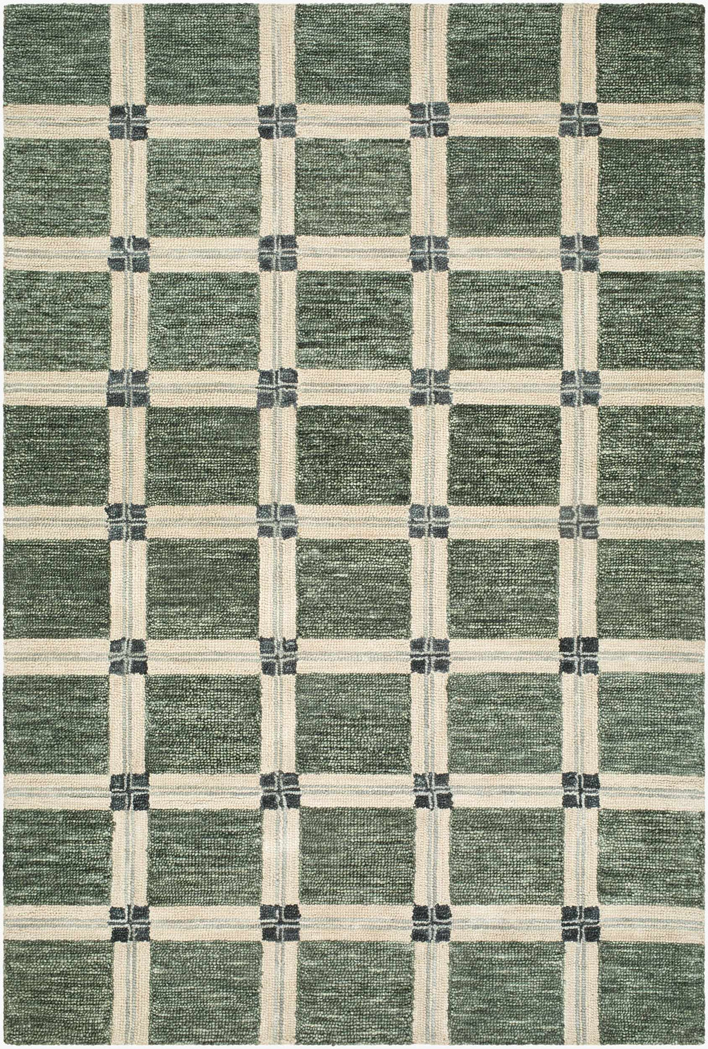 Tricarico Modern Art Deco Handmade Area Rug