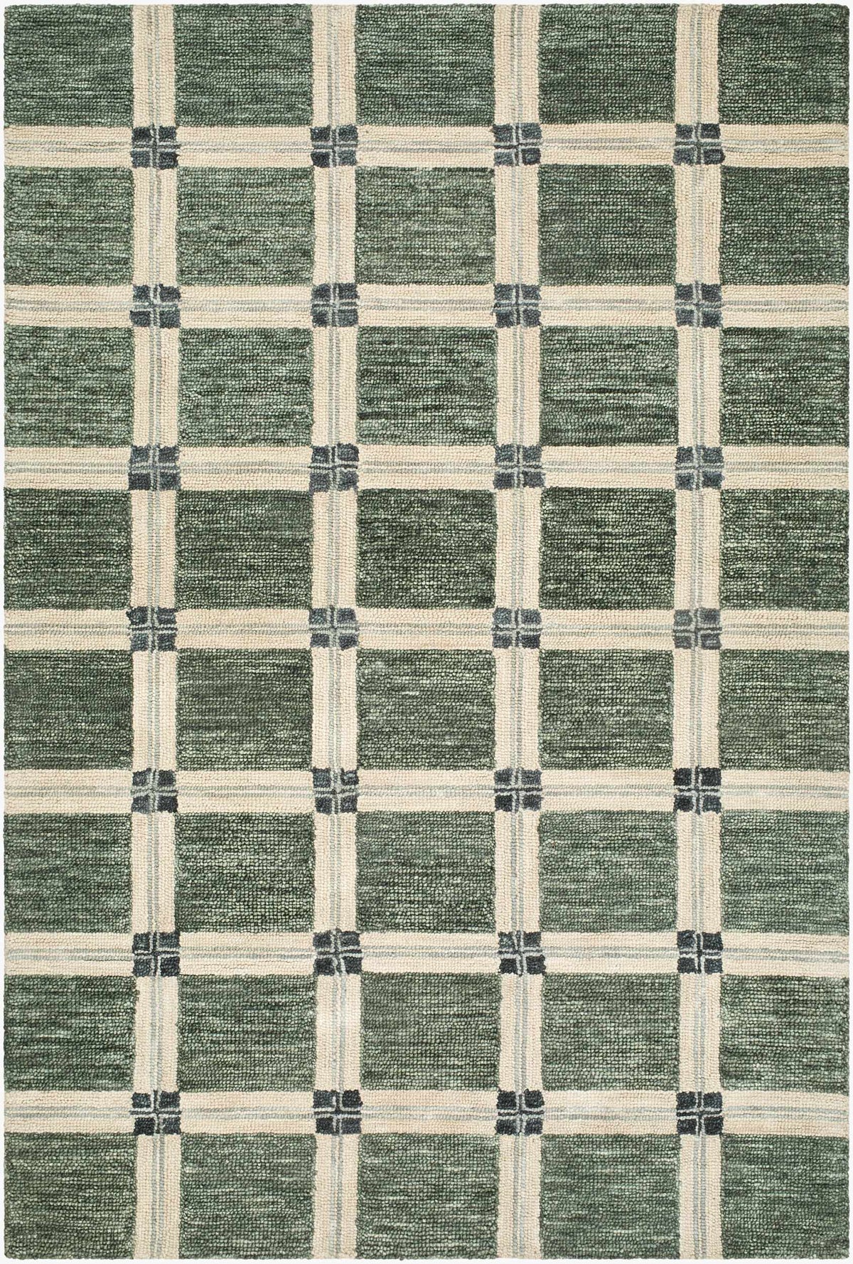 Tricarico Modern Art Deco Handmade Area Rug