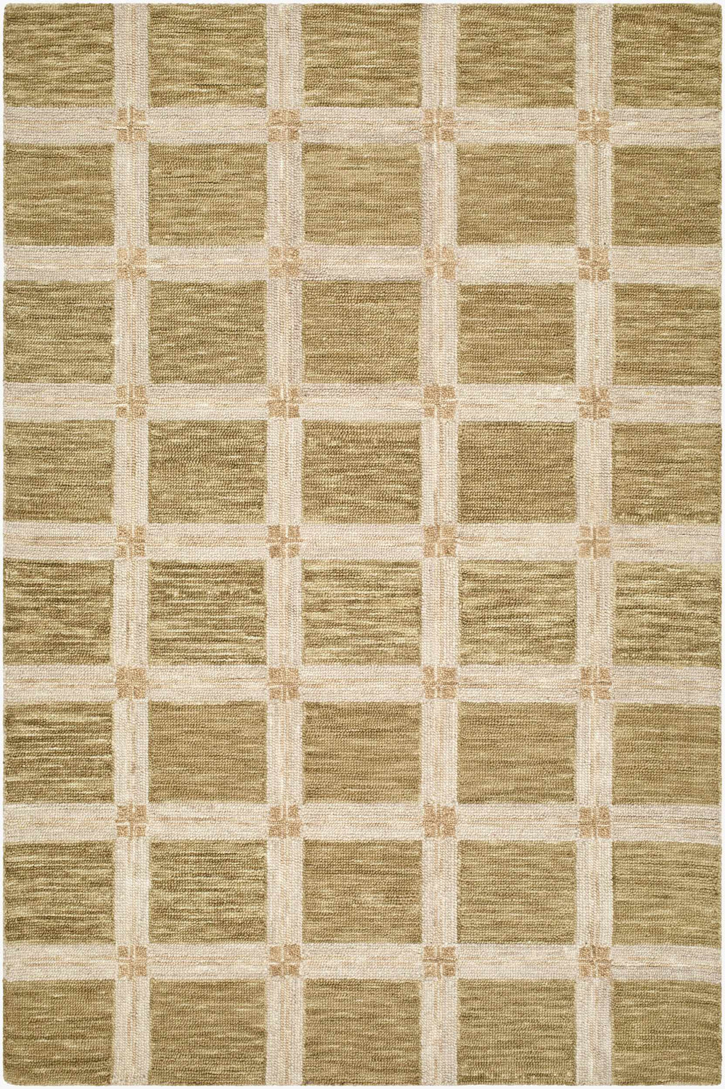 Quixabeira Modern Art Deco Handmade Area Rug