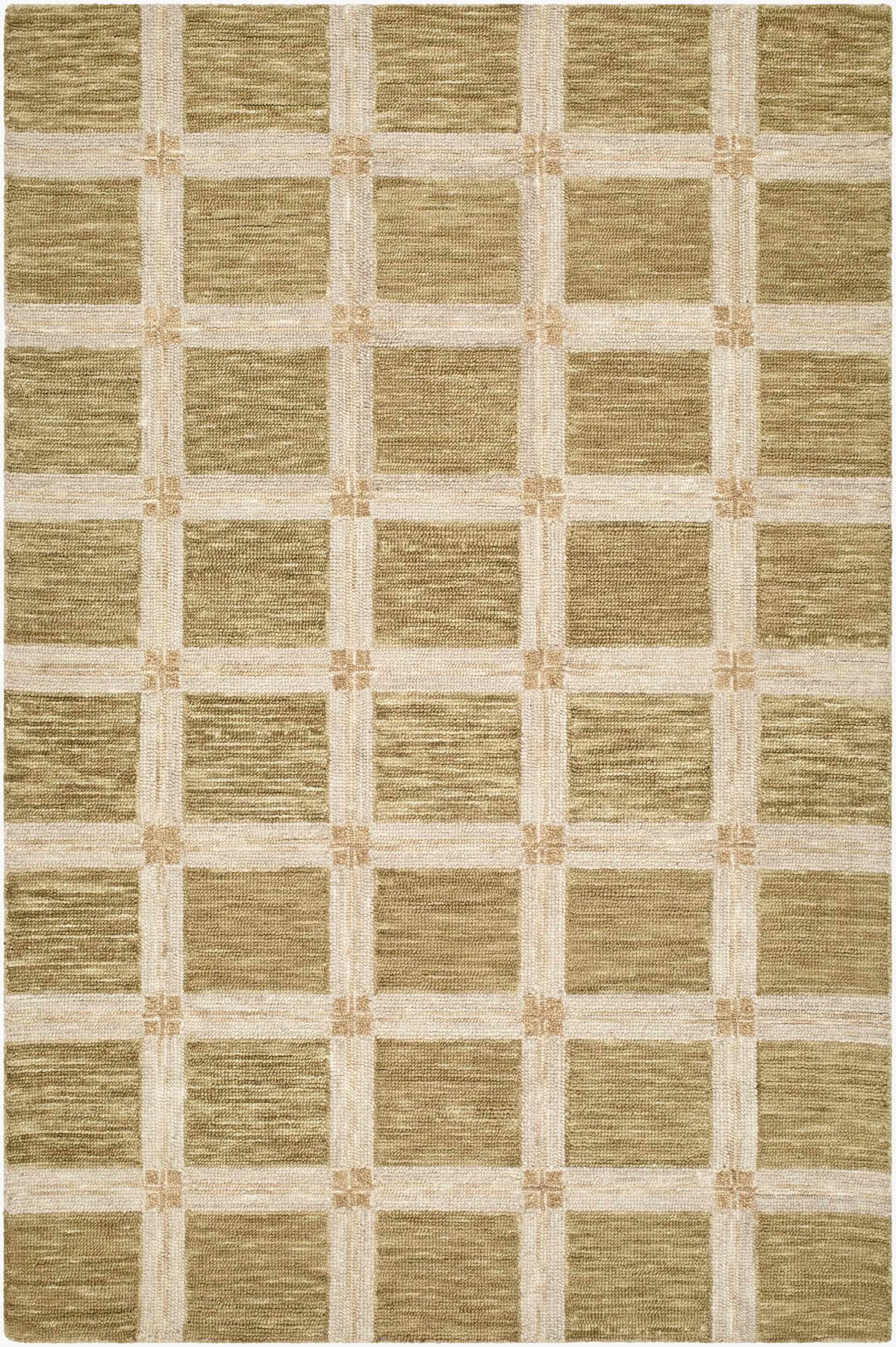 Quixabeira Modern Art Deco Handmade Area Rug
