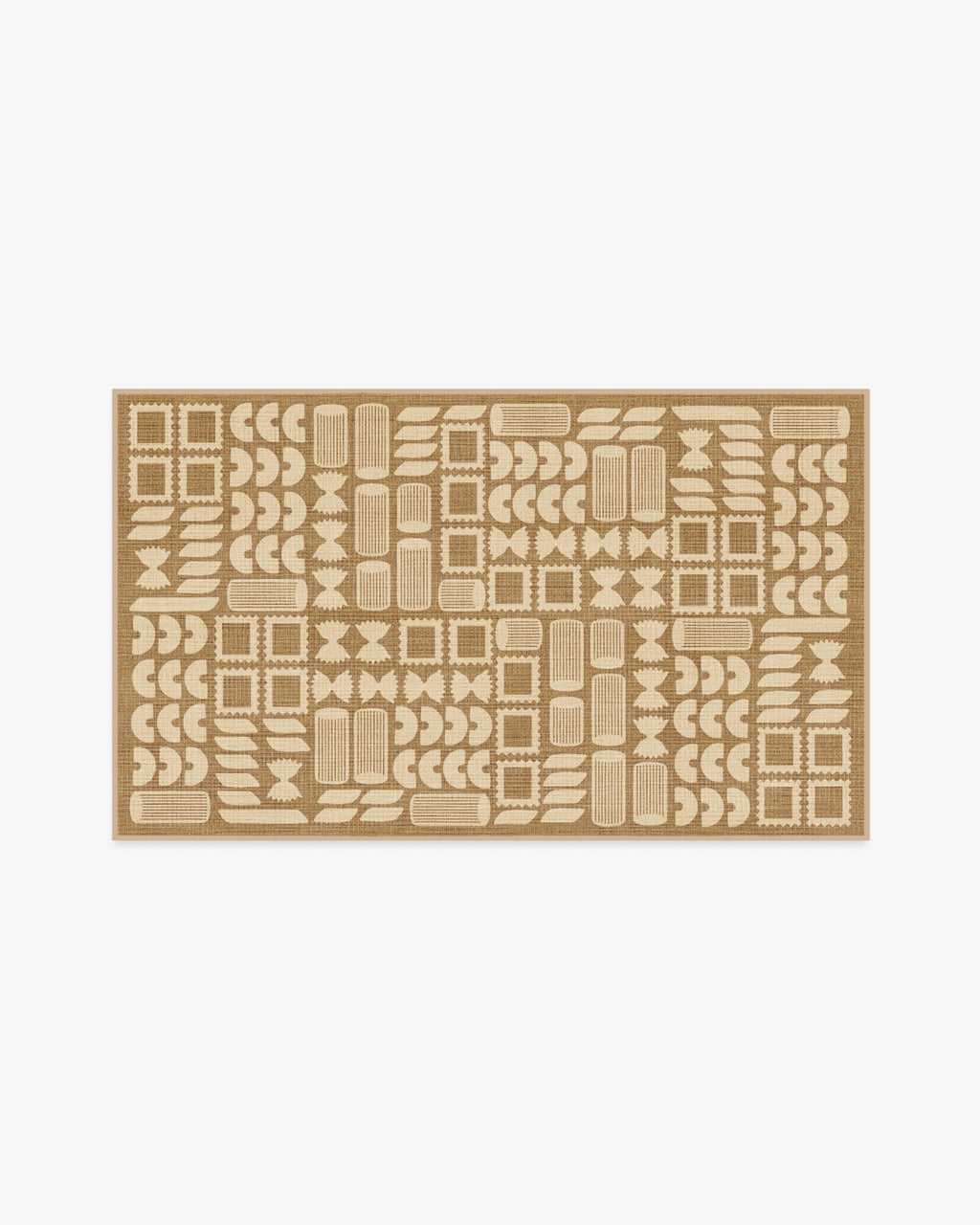 Rugatoni Natural 3x5 Re-Jute Rug by Dan Pelosi