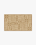 Rugatoni Natural 3x5 Re-Jute Rug by Dan Pelosi