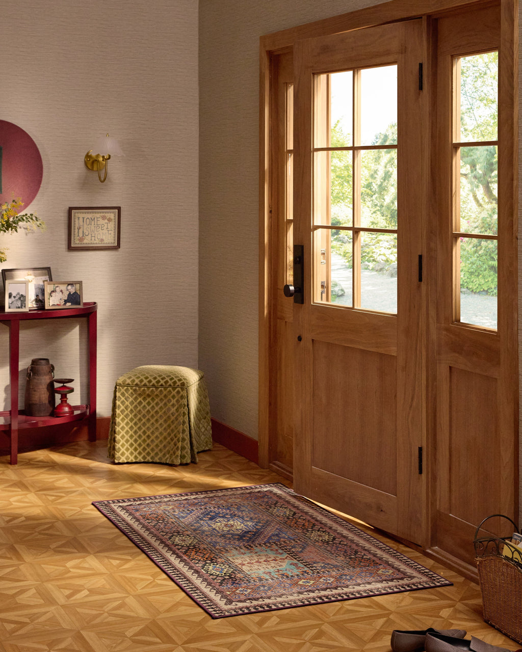 Rumi Multicolor Flatwoven Rug