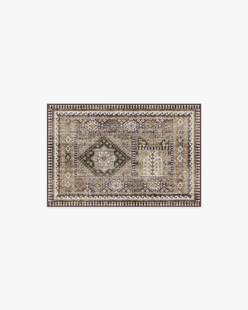 Rumi Olive & Tan Rug