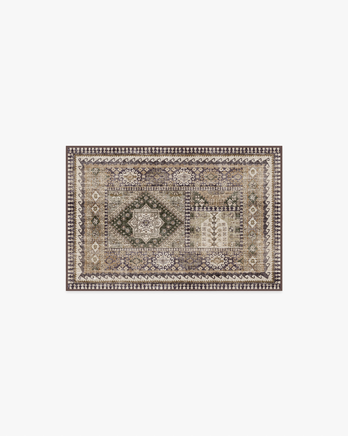 Rumi Olive & Tan Rug