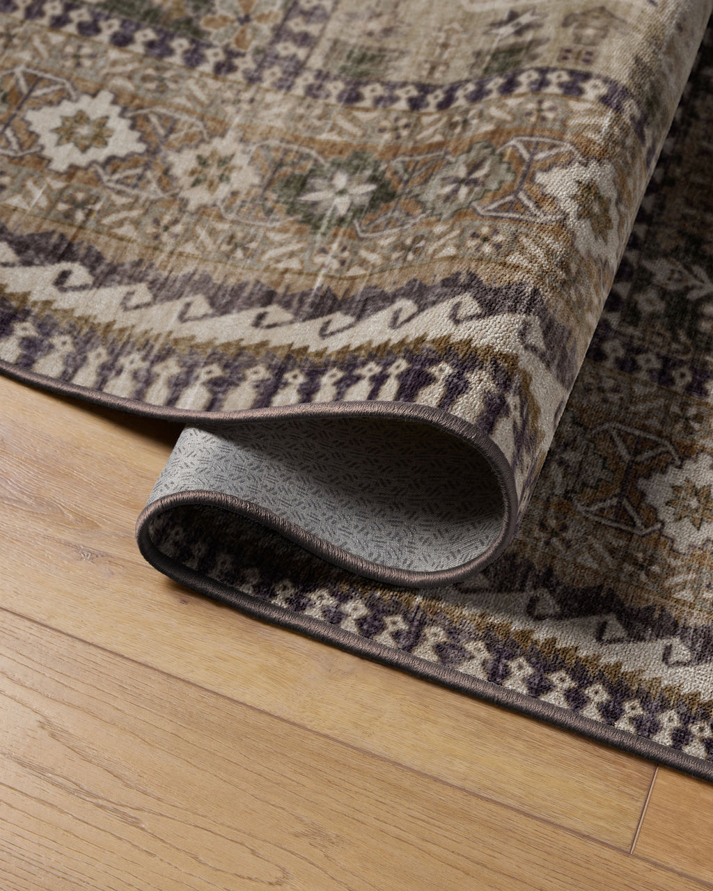 Rumi Olive & Tan Rug