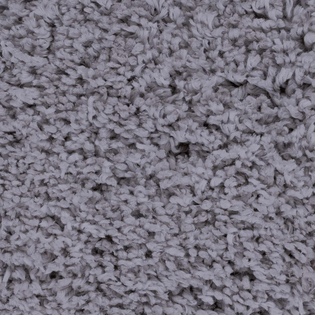 Tingly Solid Grey Shag Rug - Clearance