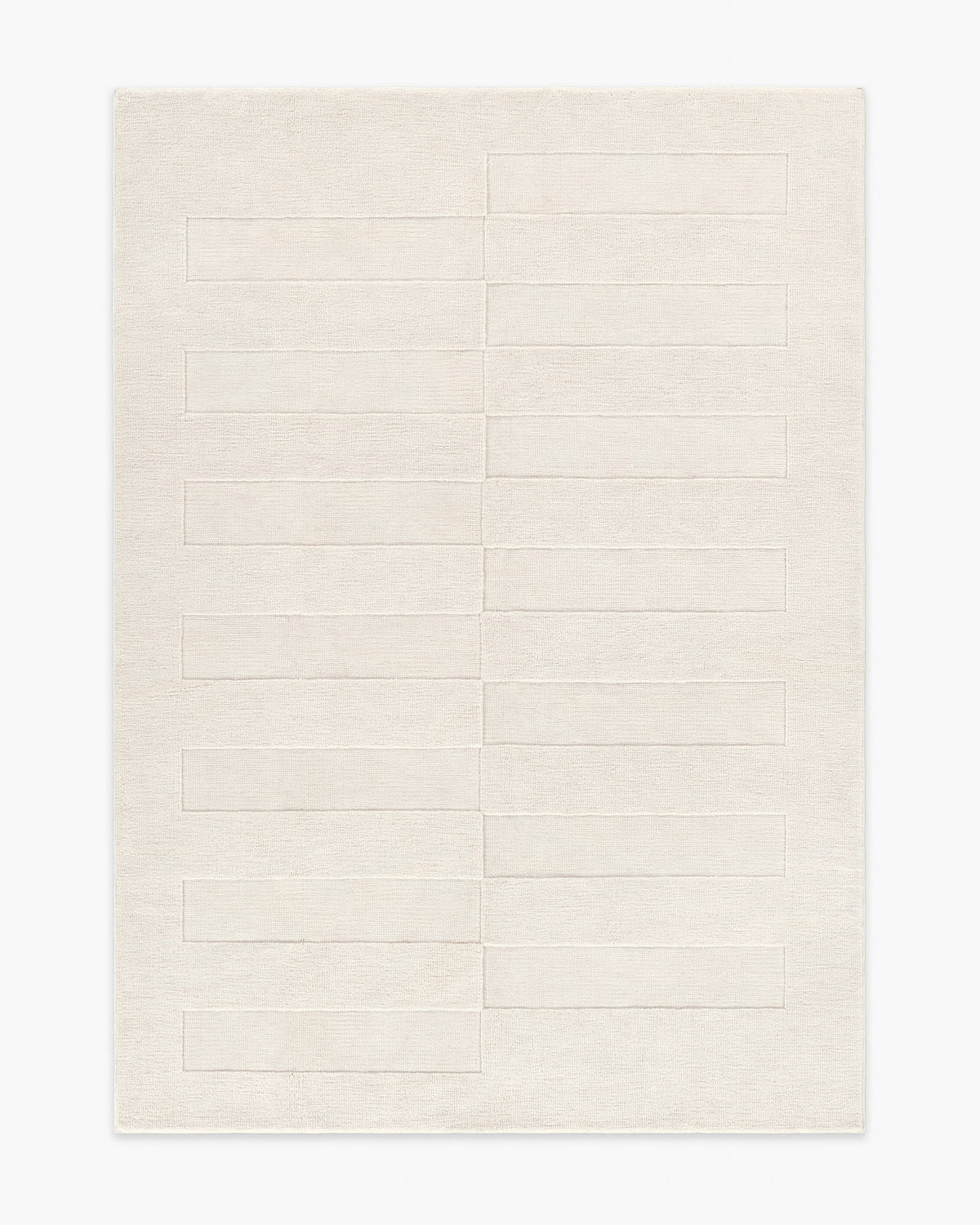 Ryder Soft White Plush Rug
