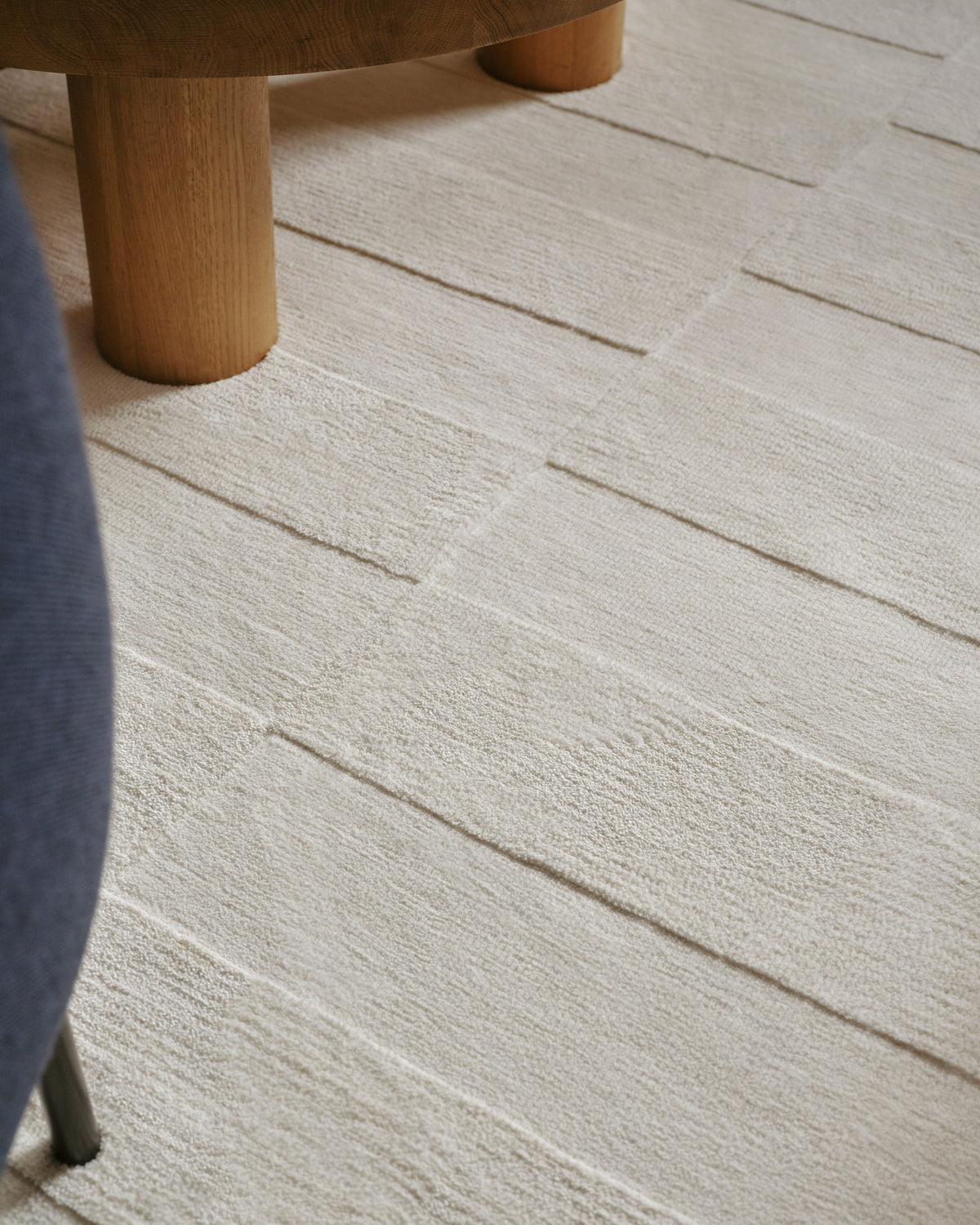 Ryder Soft White Plush Rug