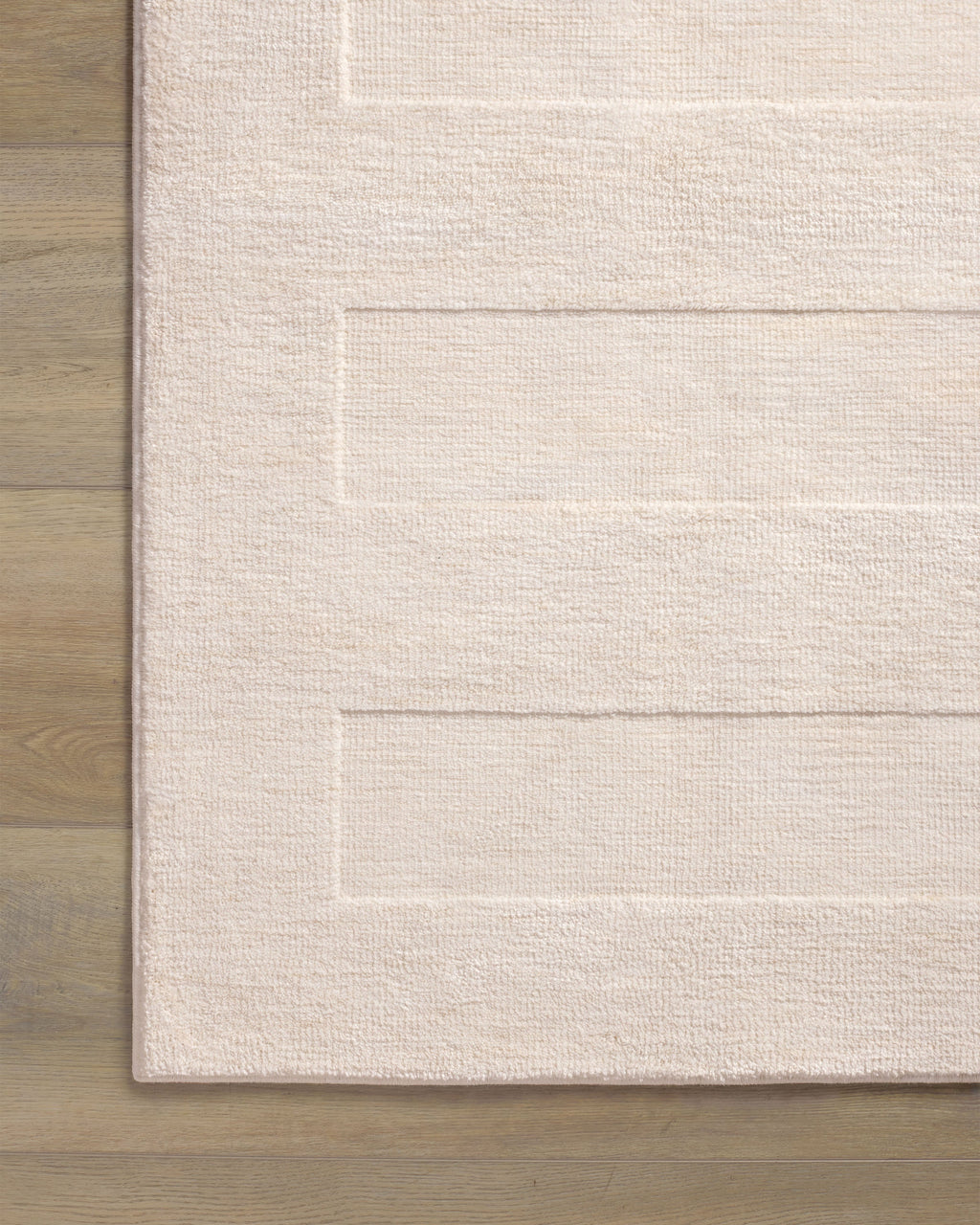 Ryder Soft White Plush Rug