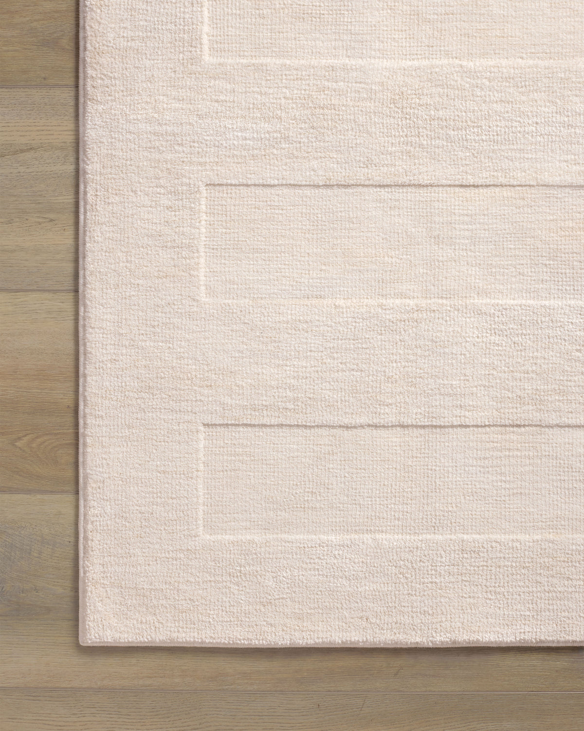 Ryder Soft White Plush Rug
