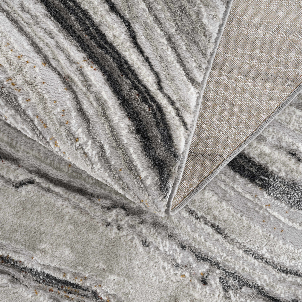 Live Marble Dark Gray Area Rug - Clearance