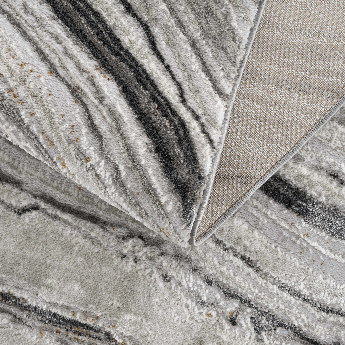 Live Marble Dark Gray Area Rug - Clearance